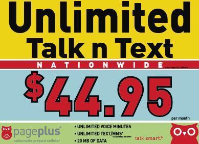 Unlimited Talk and Text